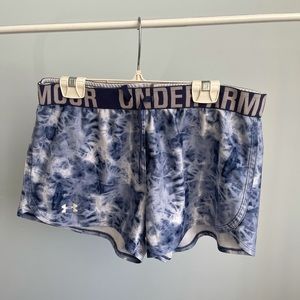 Under Armour Tie Dye Shorts for woman.